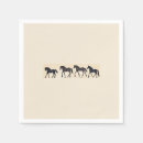 Search for horse napkins White