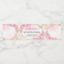 Search for rose gold water bottle labels Birthday party