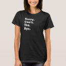 Recherche de peut 1 tshirts Désolé