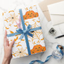 Search for creepy wrapping paper Orange