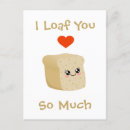 Search for bread puns postcards Kawaii