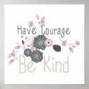 Recherche de courage posters Bleu