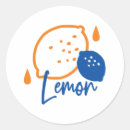 Search for cartoon lemon stickers Citrus fruit