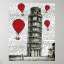 Recherche de tour pise posters Montgolfière