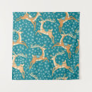 Search for vintage reindeer art Background