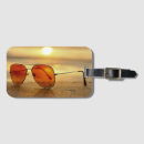 Recherche de lunettes de soleil bagages étiquettes Plage