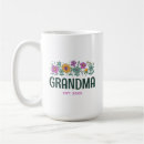 Recherche de retro floral tasses Grandmother