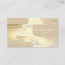 Search for artsy business cards Gold