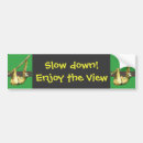 Search for sloth bumper stickers Slow