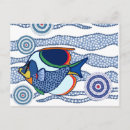 Search for fish design postcards Pattern