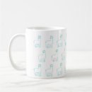 Search for cute llama mugs Blue