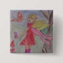 Search for butterfly art buttons Blue