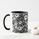 Search for skull pattern mugs Halloween