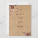 Search for rustic kraft paper table cards Floral