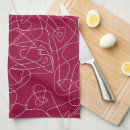 Search for dark red tea towels Lines