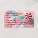 Search for candy business cards Colourful