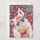 Search for funny pig birthday cards Piggy