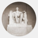 Search for lincoln memorial stickers Statue
