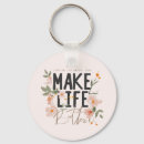 Search for bright keychains Typography