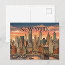 Search for new york skyline postcards Vintage