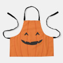 Search for grinning face aprons Halloween