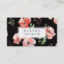 Recherche de fleurs roses cartes visite Gras