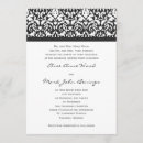 Recherche de de damassé mariages Noir blanc