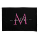 Search for monogram pillowcases Stylish