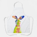 Search for easter bunny aprons Watercolor