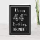 Recherche de 44th anniversaire cartes Pour tous