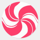 Search for peppermint swirl stickers Red and white