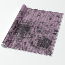 Search for paris map wrapping paper Antique