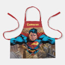 Search for comic logo aprons Superman classic logo