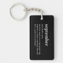 Search for september birthday keychains Funny