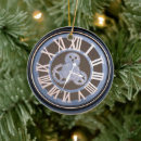 Search for antique clock ornaments Roman numerals