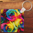 Search for rainbow flower keychains Rainbows