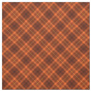 Search for orange and brown plaid fabric Autumn