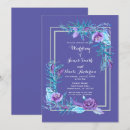 Search for ultra violet wedding invitations Flowers