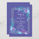 Search for ultra violet wedding invitations Botanical