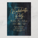 Search for blue bachelorette party invitations Modern