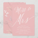 Recherche de miss to mrs shower invitations Rose