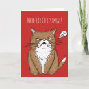 Search for merry meow christmas cards Humour