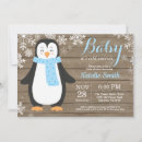 Recherche de pingouin de bébé Baby shower d'hiver