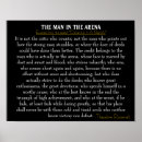 Search for the man in arena posters Motivation