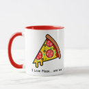 Search for love pizza mugs Heart