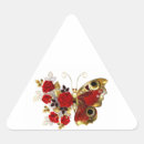 Recherche de triangle rose autocollants Floral