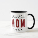 Search for best mum in the world mugs Black and white