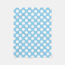 Search for white polka dots blue blankets Trendy