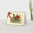 Search for sled christmas cards Vintage