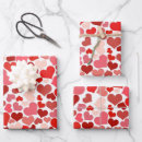 Search for valentines day gift wrap Red